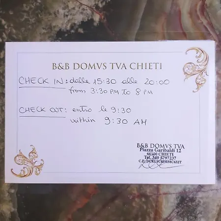 Domvs Tva * Chieti